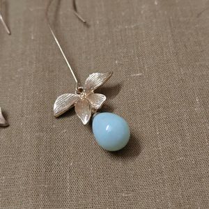 Pearl Orchid Flower Dangler