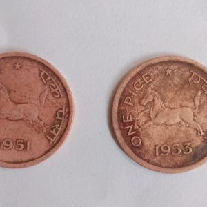 Coins - Set Of 2 - India