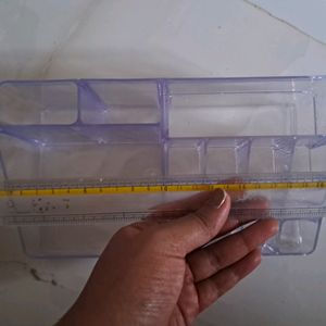 Transparent Makeup Organiser