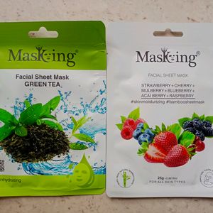 Masking Facial Sheet Mask For All Skin Types