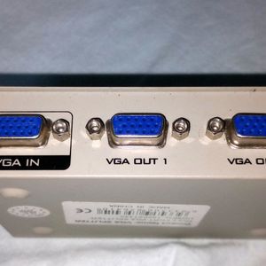 1 VGA 'in' To 2 VGA 'out'