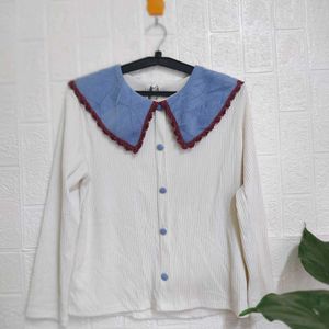 Price Drop Peter Pan Collar Tops