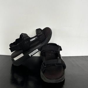 Black Strap Sandal