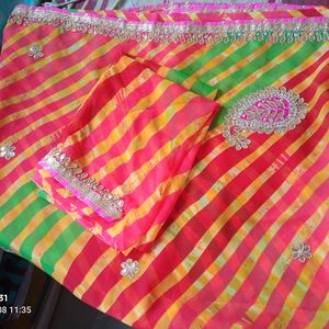 Bandhani Saree