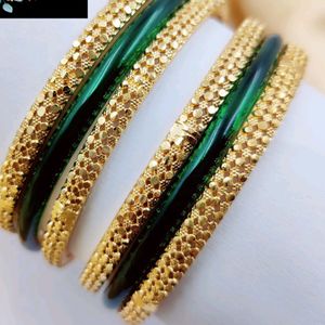 Beautiful Gold Plated Bangles