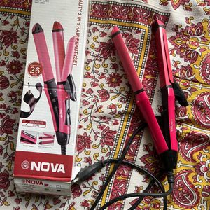 Nova Hair Straightner&curler