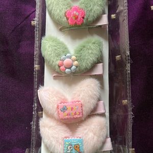 Hair Clips Fashion Set Of 2
