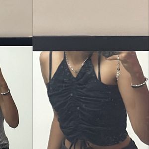 missguided halter neck top