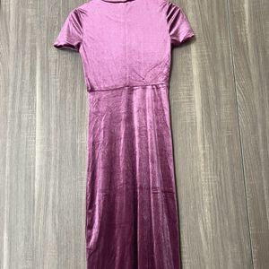 Zara Dress Slit Cut