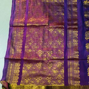 Banarsi Silk Gadwal Saree