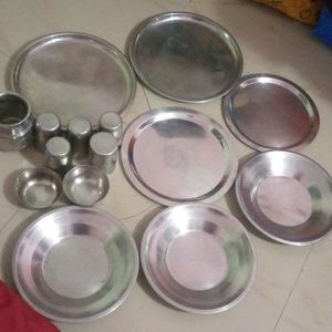 Stainless Steel Dinner Set