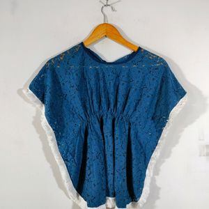 Blue Casual Kaftan (Girl's)