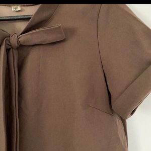 Preloved Women Suit In Brown