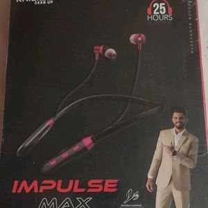 NEW WITH TAG IMPULSE MAX Bluetooth Neckband