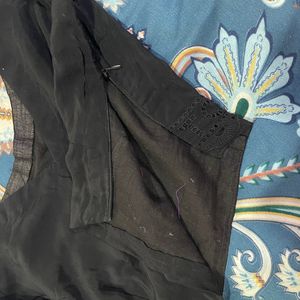 Black Blouse With Freebie