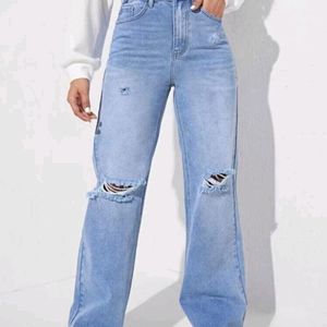 New Denim Ripped Jeans For Women