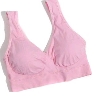 Cotton Full Coverage Non Padded Wire Air Sport Bra