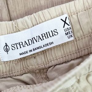 Str Beige Cargo Pant