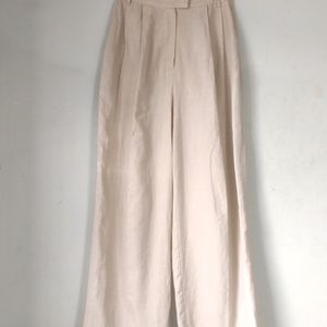 LINEN OFF WHITE TROUSER