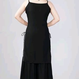 Black Kurti And pant