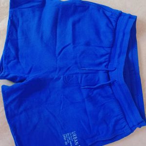 Blue Jogger Short