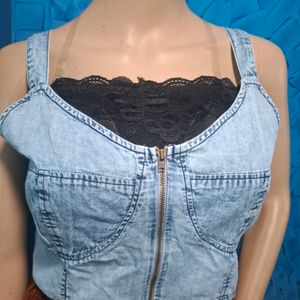 Denim Top