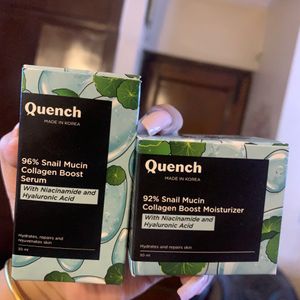 Quench Snail Mucin Serum And Moisturizer