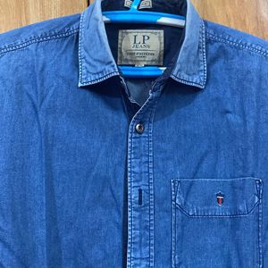 Denim Blue Full Sleeves Shirt