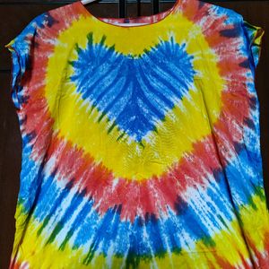 Combo Of 2 Tie die Top