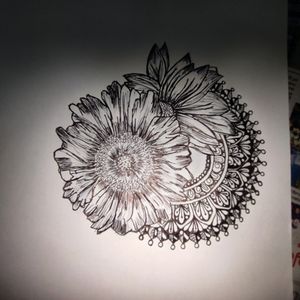 Mandala Flower Art