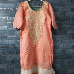 Neck Embroidery Kurta