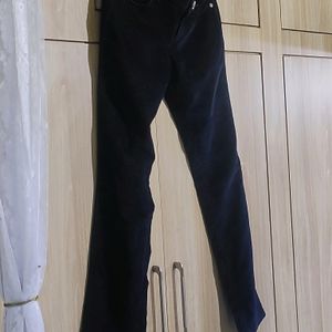 Black Cauterized Jeans