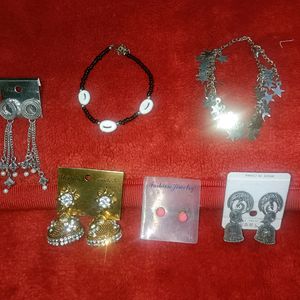 Earings N Bracelets In Just 399