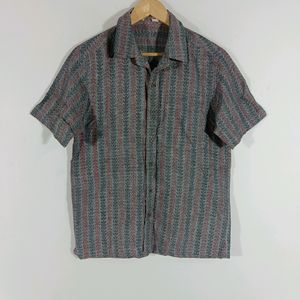 Multicolor Printed Casual Shirt (Men)