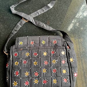 Cotton Handmade Sling Bag