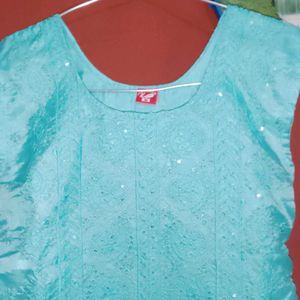 Brand New Party Wear Silk Kurti