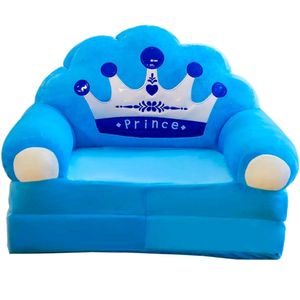 Kids Prince Theme Folding Sofa Arm Chair