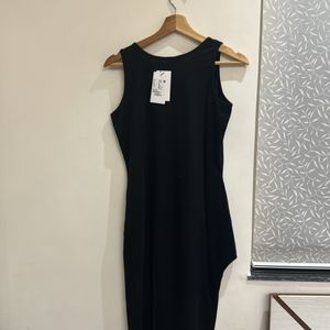 Black Dress With Slit