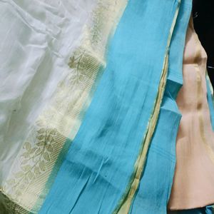 Linen Saree