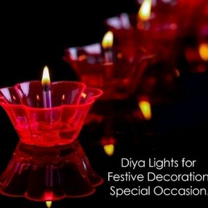 Magical Reflection Diya Set Of 12 🪔