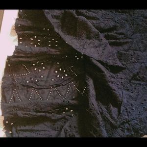 Black Short Coquette Cute Skirt