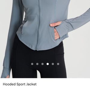 Blue Fitted Sport Jacket