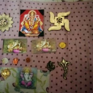 Excellent 14 Pieces God Set..Very Lovely Ganesh Ji