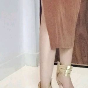 Sexy Golden high Heels