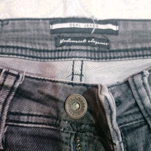 Charcoal Deal Slim Fit Jeans