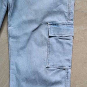 Blue Denim Jeans Waist - 30