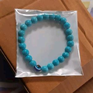 Turquoise Bracelet With Evil Eye Crystal ✅❤🆕🥳🎉