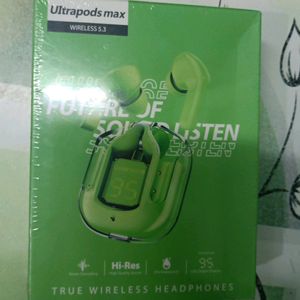 Ultra Pods Max Earbuds Transparent Earbud