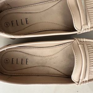 Size 41 Beige Moccasins From Elle