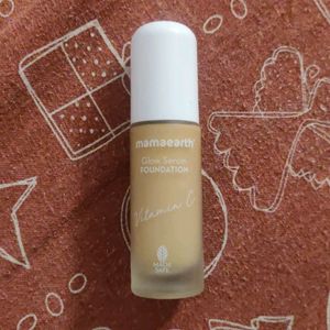 Mamaearth Glow Serum Foundation Shade:03 Nude Glo